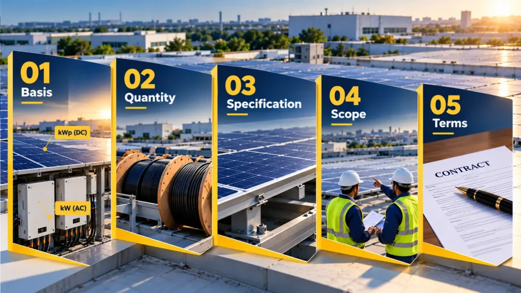 solar EPC quotations